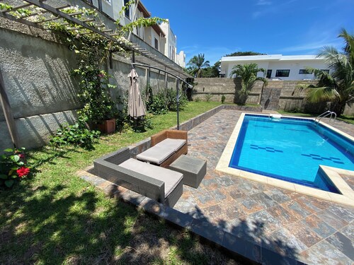 3-bedroom green sanctuary in the heart of Accra with beautiful garden pool