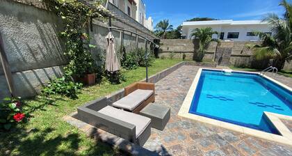 3-bedroom green sanctuary in the heart of Accra with beautiful garden pool