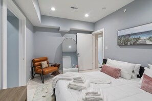 1 chambre, fer et planche à repasser, Wi-Fi, draps fournis