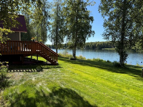 Long Lake Slice of Heaven.  Beautiful lake front home with activities for all.