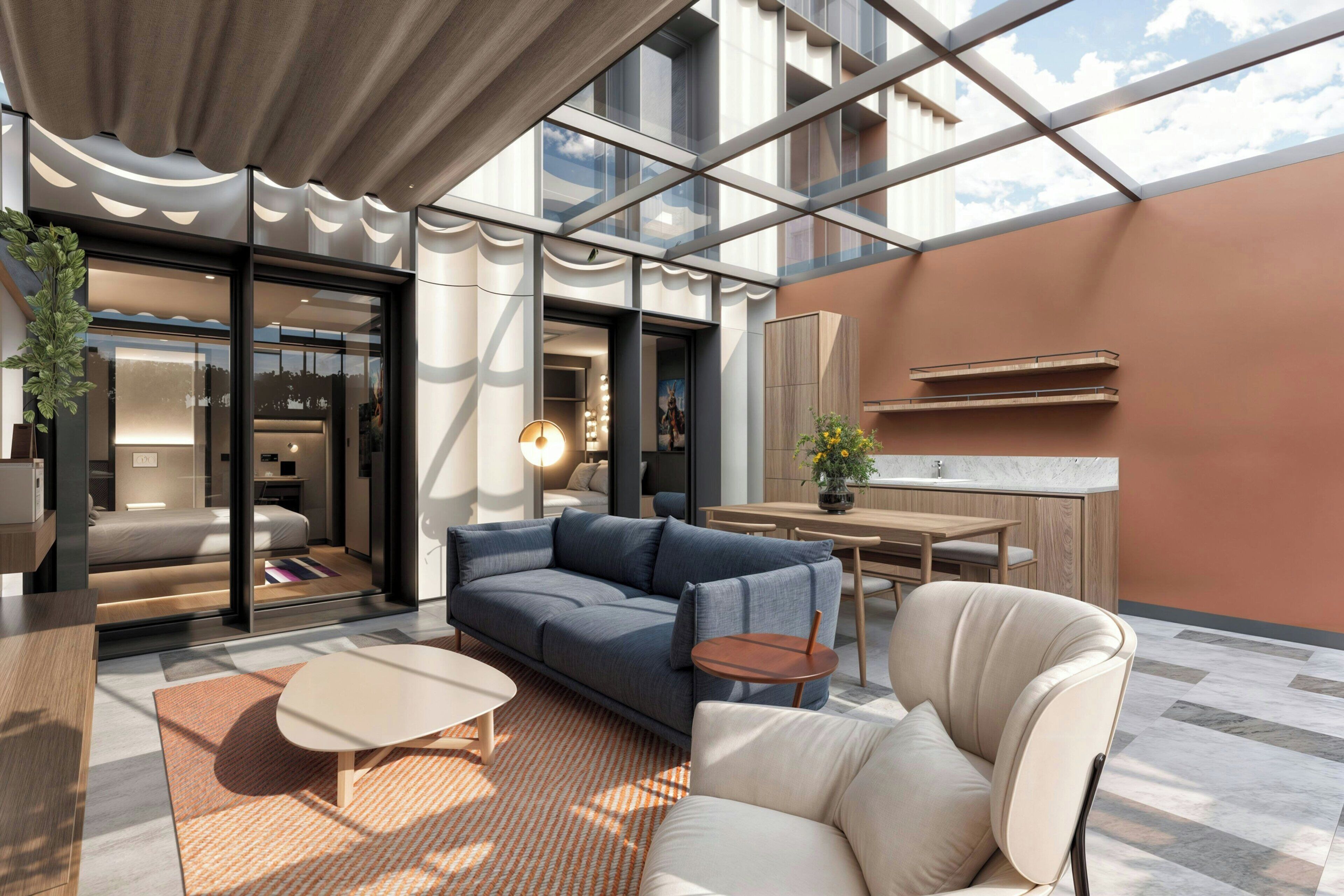 واي فاي مجانًا وملاءات أسرّة