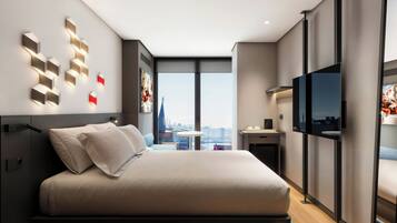 Free WiFi, bed sheets