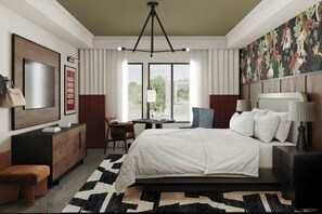 Premium bedding, in-room safe, desk, free rollaway beds