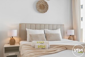 2 slaapkamers, een strijkplank/strijkijzer, gratis wifi, beddengoed
