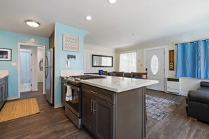 Microwave, oven, stovetop