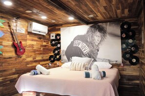 Cabaña Bon Jovi | Màn/rèm cản sáng, truy cập Internet không dây miễn phí, bộ trải giường 