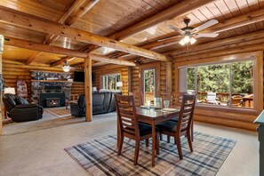 Interior - 4+Acre Cozy Cabin in Woods Near Skiing (Darby)