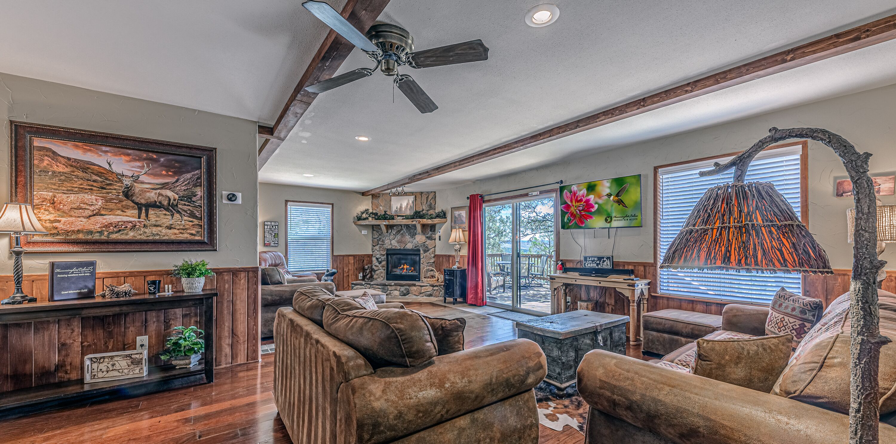 智能電視、壁爐