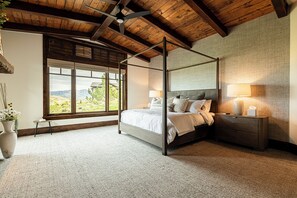 5 bedrooms, desk, free WiFi, bed sheets - Hilltop Luxury with Views, Privacy & Hot Tub, 30-Day Retreat in Gated Community (Heber City)