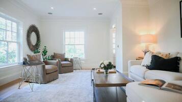 Smart TV, video games, books, stereo