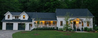 Restored VT Farmhouse | Porch, Hot Tub + Shuttle