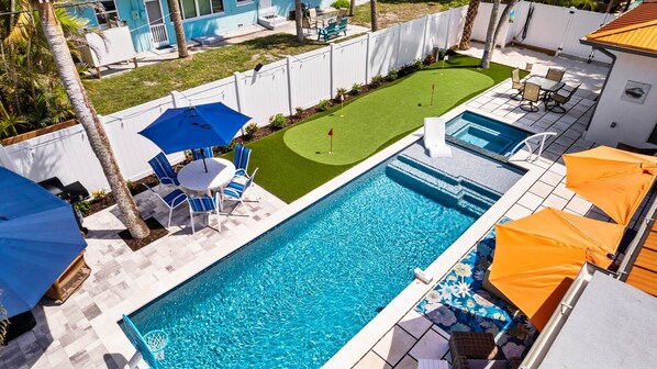 Beheizter Pool