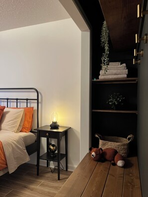 1 Schlafzimmer, Bügeleisen/Bügelbrett, kostenloses WLAN, Bettwäsche