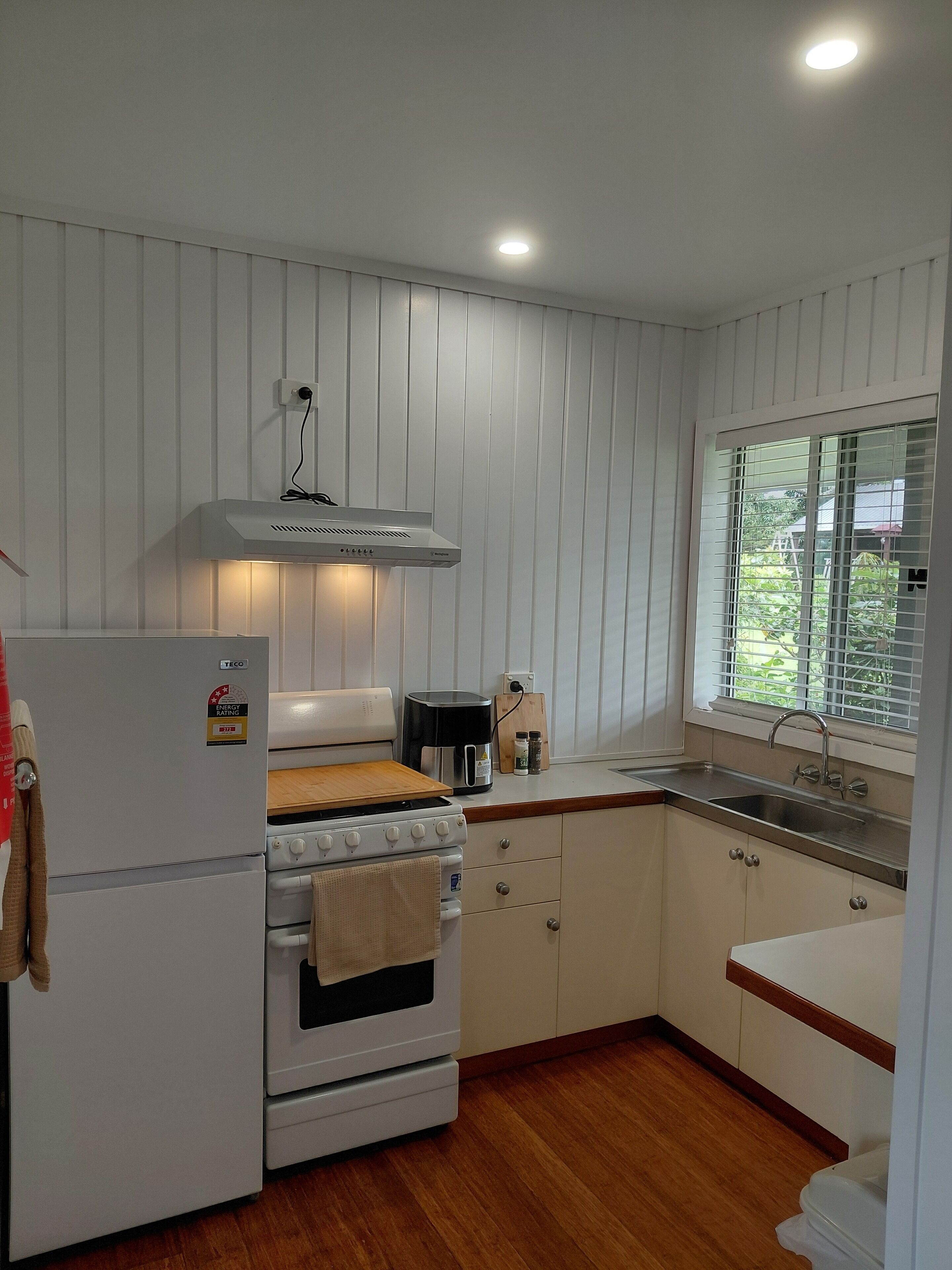 Standard Apartment | Blackout drapes, iron/ironing board, free WiFi, bed sheets