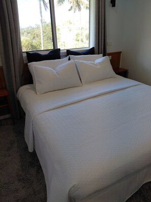 Standard Apartment | Blackout curtains, iron/ironing board, free WiFi, bed sheets