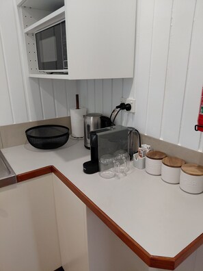 Standard Apartment | Blackout curtains, iron/ironing board, free WiFi, bed sheets