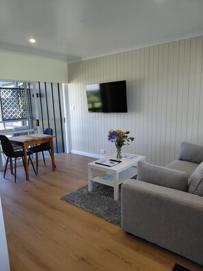 Standard Apartment | Blackout curtains, iron/ironing board, free WiFi, bed sheets