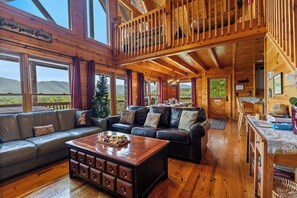 Smart TV, fireplace, video games
