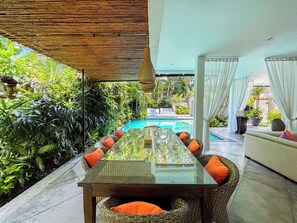 Restaurante al aire libre