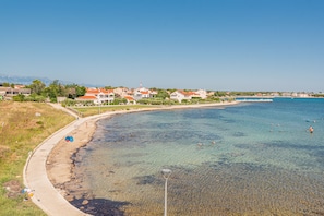 Nær stranden
