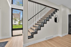 Interior - The Modern Glass Haus - Main St - DT Port Sanilac, walkable, hot tub open! (Port Sanilac)