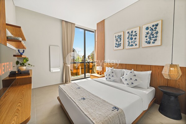 ヴィラ 3 ベッドルーム プライベートプール リゾートビュー | アイロン / アイロン台、WiFi (無料)、ベッドシーツ