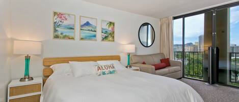 1 soveværelse, strygejern/strygebræt, Wi-Fi, sengetøj