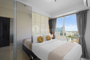 Apartment, 1 Bedroom, City View | Iron/ironing board, free WiFi - Arunika by Kozystay - Paskal (Bandung)