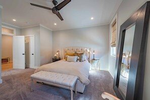 3 Schlafzimmer, individuell dekoriert, individuell eingerichtet