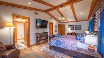 3 bedrooms, individually decorated, individually furnished, bed sheets