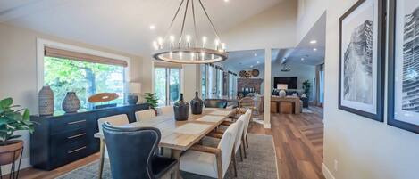 Huis, Meerdere bedden, toegang tot zwembad, uitzicht op zwembad (Arbor House) | Dineren