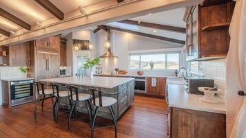 House, Multiple Beds, Patio (Kiler Views) | Private kitchen | Coffee/tea maker