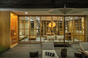 Luxury Villa, 2 Bedrooms, Pool View | Living area