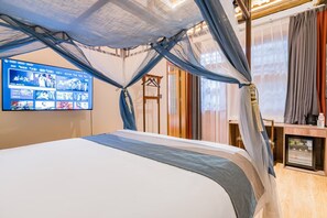 Literie hypoallergénique, minibar, décoration personnalisée