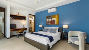 2 slaapkamers, een kluis op de kamer, een bureau, gratis wifi