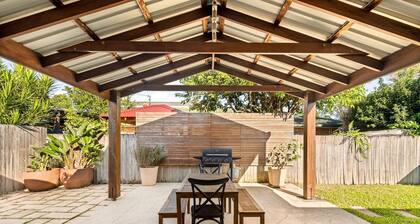 Steps from Sand: 2-Bed Beach Escape with Courtyard
