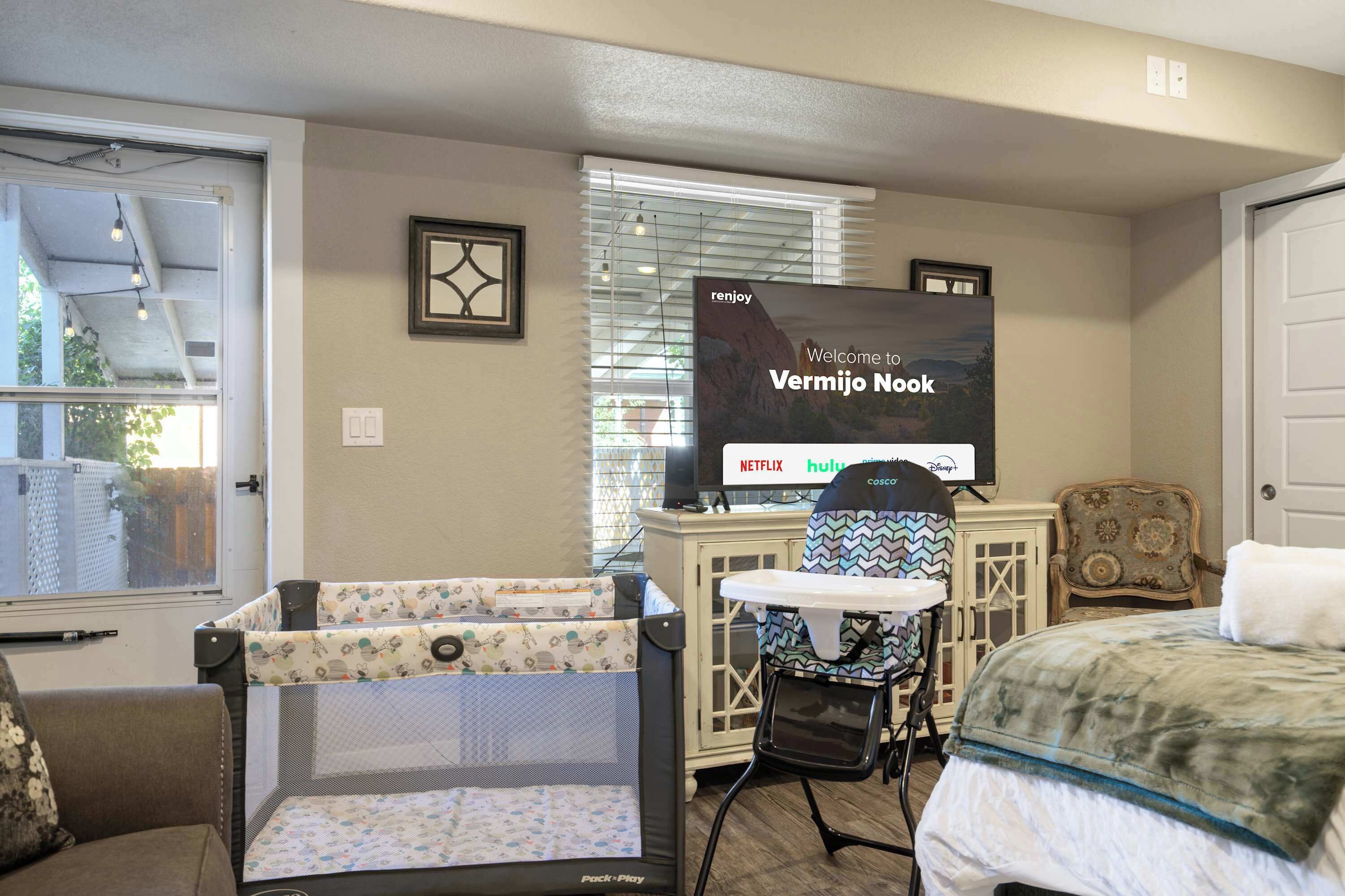 1 間睡房、熨斗/熨衫板、可攜式嬰兒床、Wi-Fi