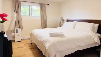 2 chambres, fer et planche Ă repasser, Wi-Fi, draps fournis