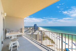 Signature Condo, 3 Bedrooms, Balcony, Beach View | Balcony - Seawind 1502 (Gulf Shores)