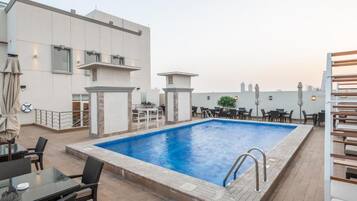 Rooftop pool