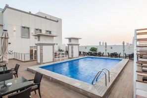 Rooftop pool