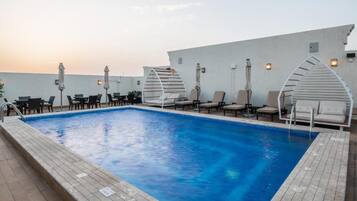 Piscina en la azotea