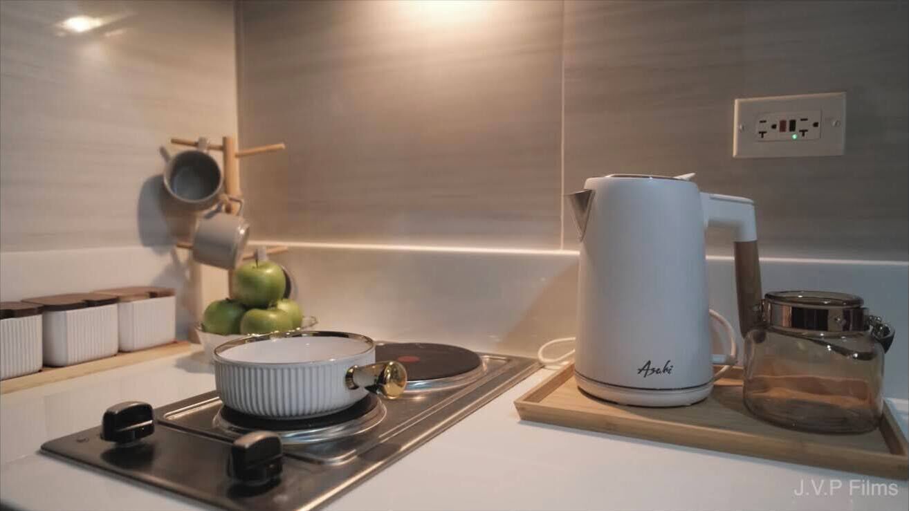 標準客房, 1 間臥室 | 私人廚房 | 雪櫃、微波爐、爐具、廚房用具/餐具/器皿