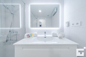 Dusche, Handtücher