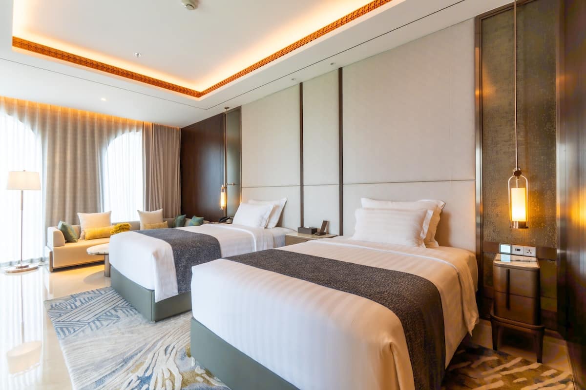 1 Schlafzimmer, Zimmersafe, Schreibtisch, Verdunkelungsvorhänge