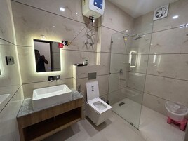 Toallas, jabón, shampoo