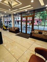 Sala de estar en el lobby