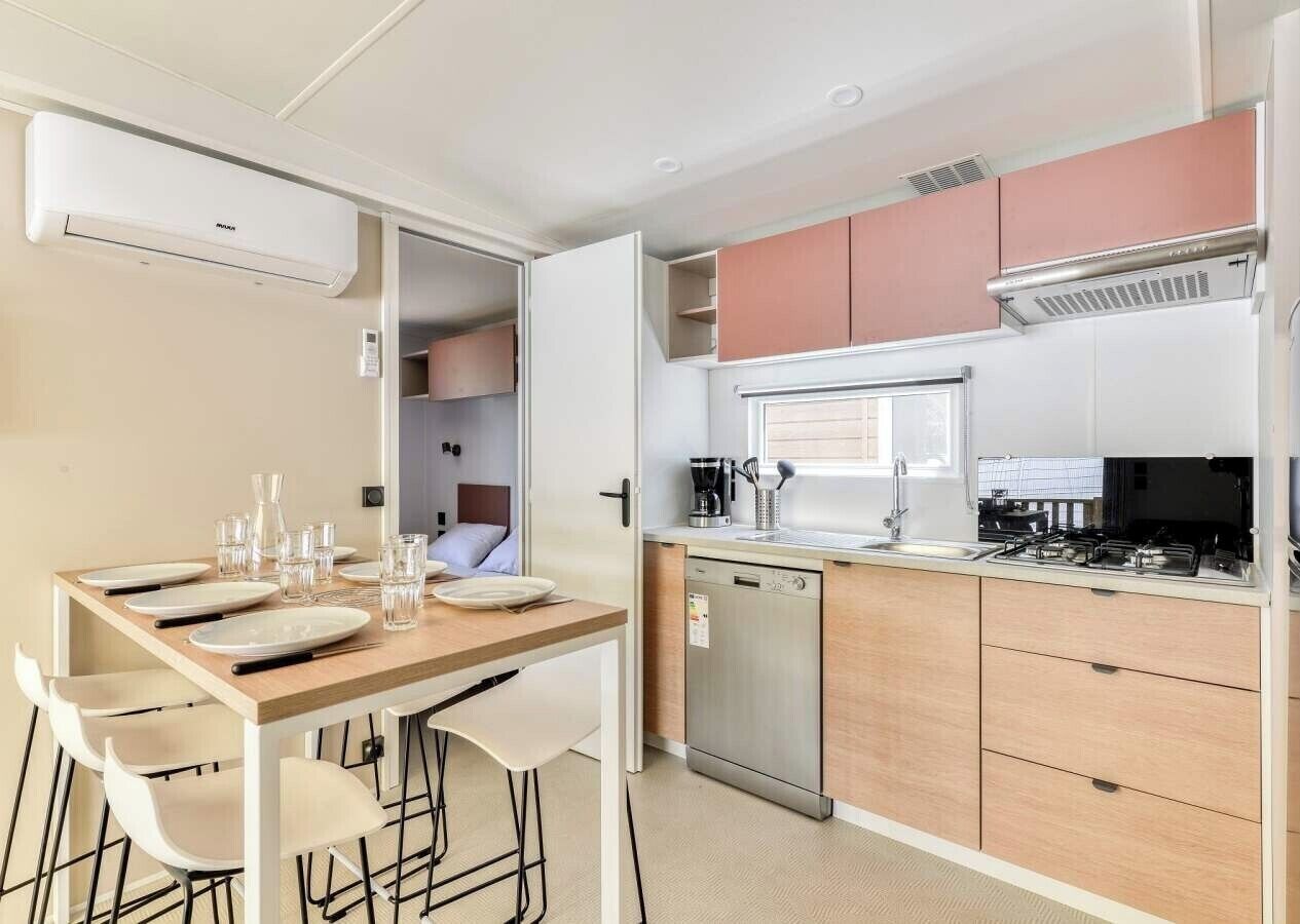 Premium Mobile Home, 3 Bedrooms, Penyaman udara