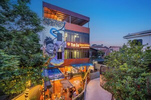 Fachada de la propiedad