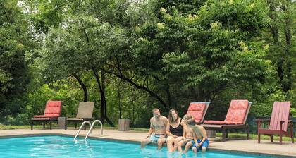 Serene Family Retreat | 2 Units w/Forest Trail, Horseback Riding & Spa Amenities